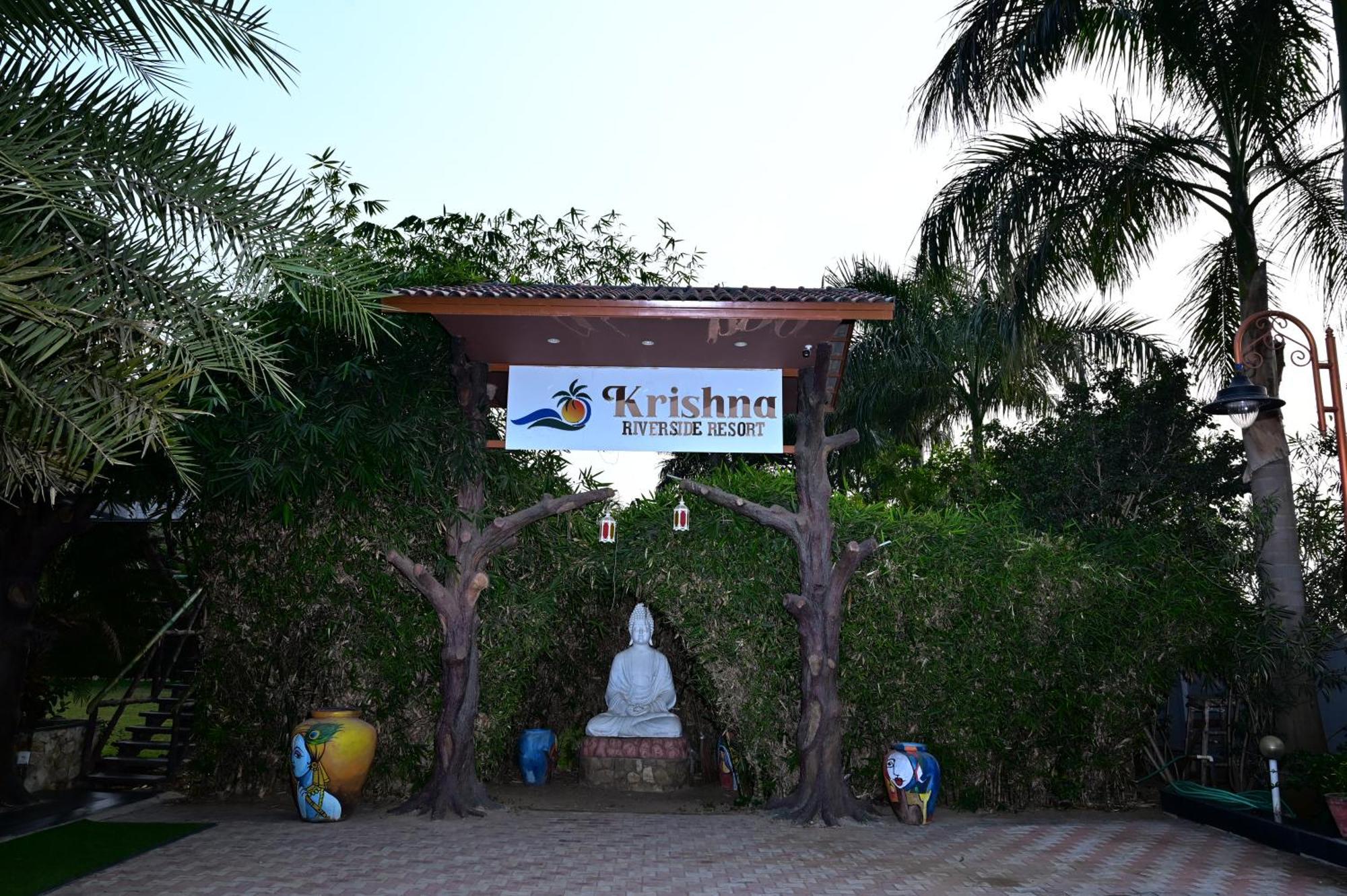 Krishna Riverside Resort Vasad Luaran gambar